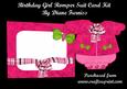 Birthday Girl Romper Suit Card Kit