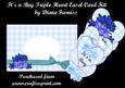 It's a Boy Triple Heart Easel Kit
