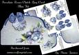Porcelain Roses Clutch Bag Mini Kit