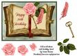 Old World Charm 70th Birthday Book