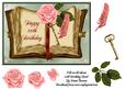 Old World Charm 80th Birthday Book