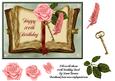Old World Charm 100th Birthday Book