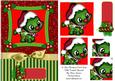 A Dino Christmas Card Front