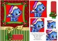 A Dino Christmas Card Front (3)
