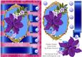 Purple Flower Card Front