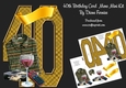 40th Birthday Card Male