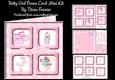 Baby Girl Frame Card