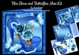 Blue Shoes and Butterflies Mini Kit