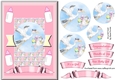 Its a Girl Pyramid Card Front