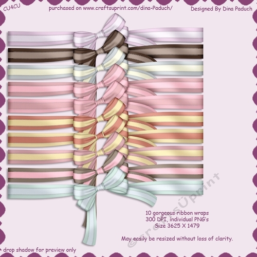 Bow Ribbon Wraps01