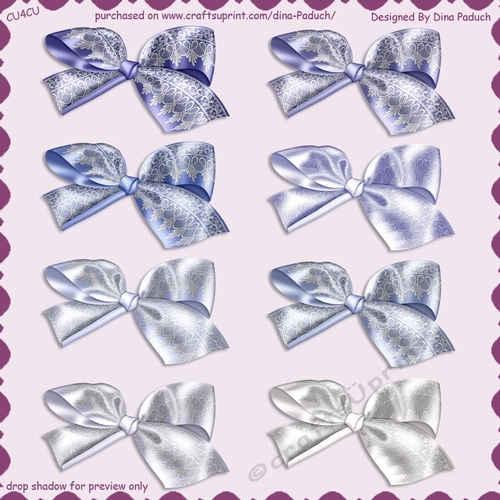 Lace Over Satin Bows02