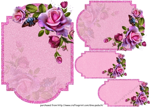 Roses and butterfly04