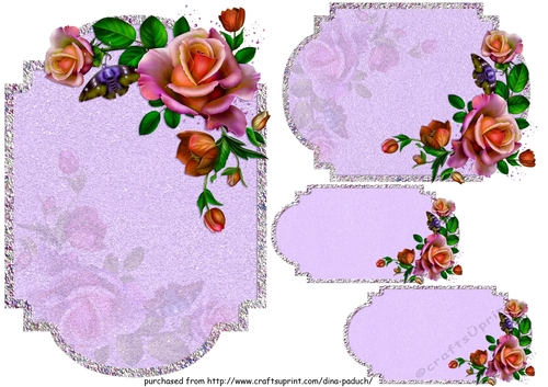 Roses and butterfly06