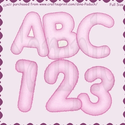 Alphabet02PlushyPink