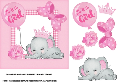 NEW BABY GIRL PINK