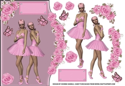 Ballerinas in pink