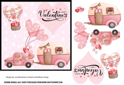 VALENTINES PINK CARAVAN
