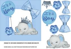 NEW BABY BOY BLUE