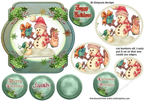 Xmas Card Front #6