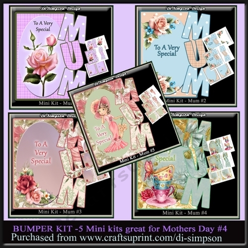 Bumber kit - 5 mini kits for Mothers day or any other day #4