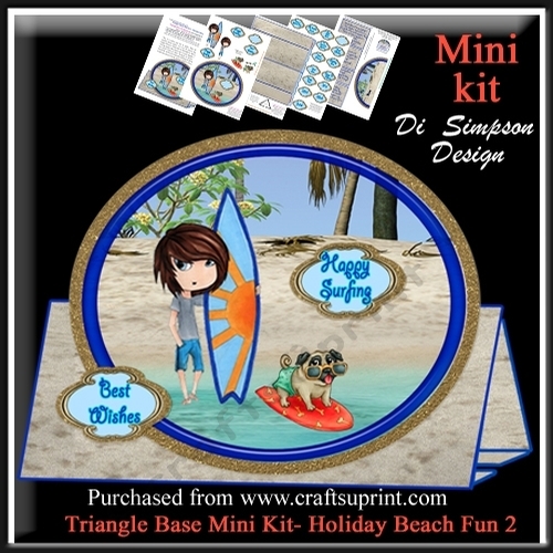 Triangle Base Mini Kit- Holiday Beach Fun 2 for Male
