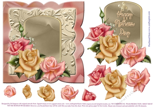Edwardian Rose for Mothers Day