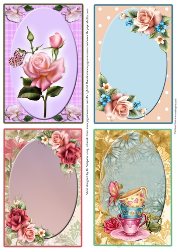 4 Lovely toppers for any occasion for female. #2