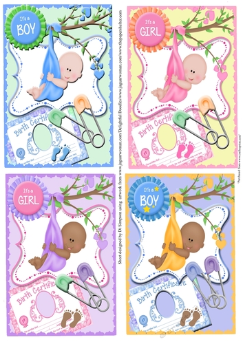 4 great toppers for new babies. #2