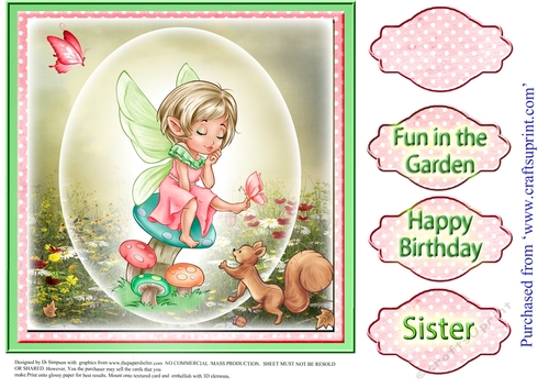 Fairy in the Garden #2