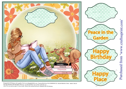 Peace in the Garden #4