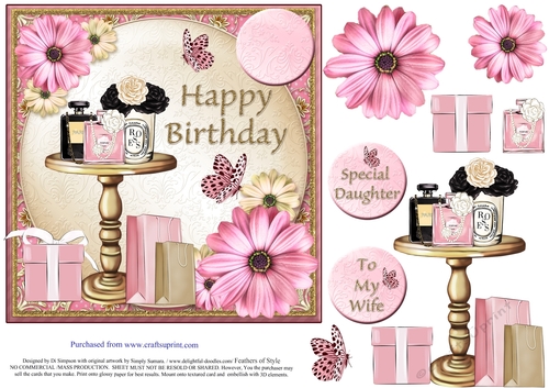 Pretty in Pink - Happy Birthday #3