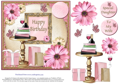 Pretty in Pink - Happy Birthday #5