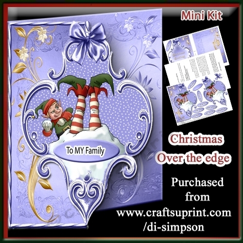 Mini Kit -over the Edge- Cheeky Christmas Elf