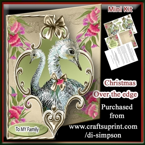 Mini Kit -over the Edge- Ozzie Christmas- Emu