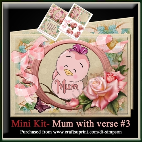 Mini Kit- Mum with verse #3