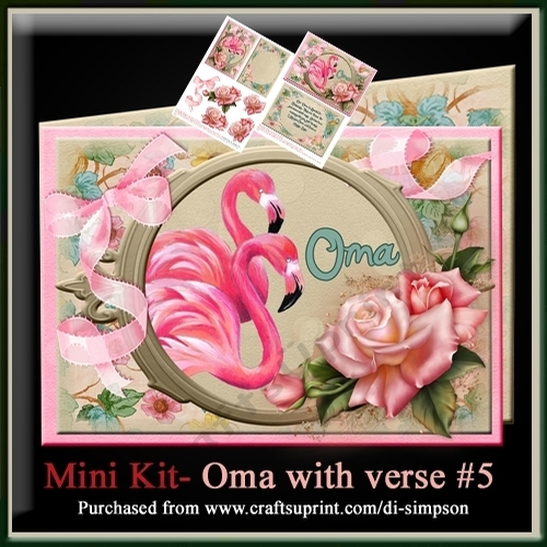 Mini Kit- Oma with verse #5