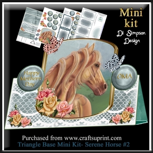 Triangle Base Mini Kit- Serene Horse #2