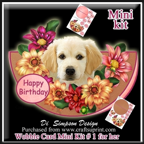 Wobble Card Mini Kit # 1 - For Her
