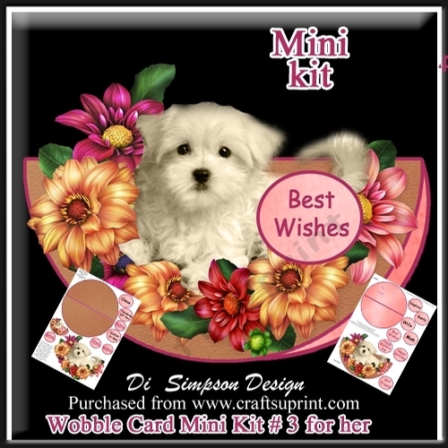 Wobble Card Mini Kit # 3 - For Her
