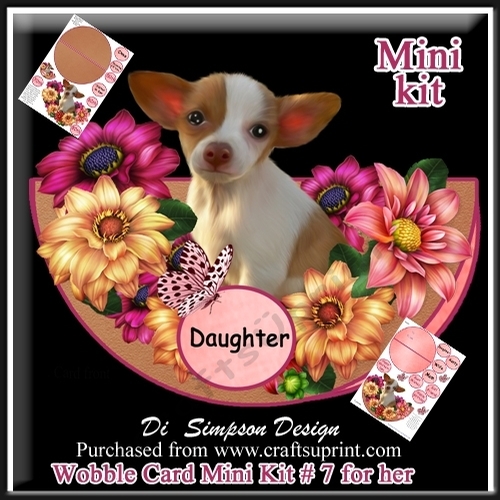 Wobble Card Mini Kit # 7 - For Her
