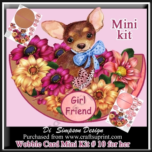 Wobble Card Mini Kit # 10 - For Her