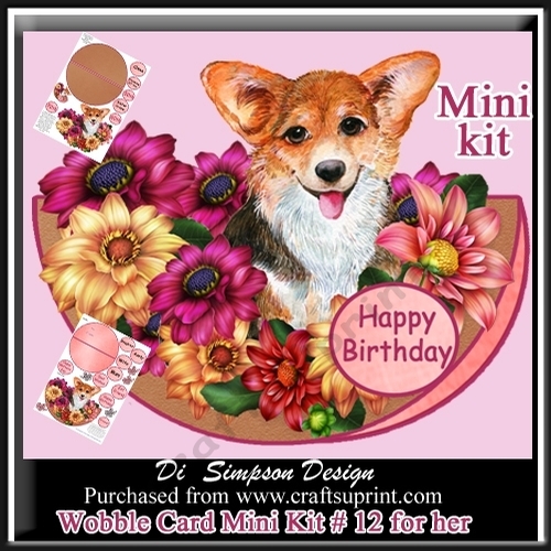 Wobble Card Mini Kit # 12 - For Her