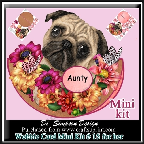 Wobble Card Mini Kit # 15 - For Her