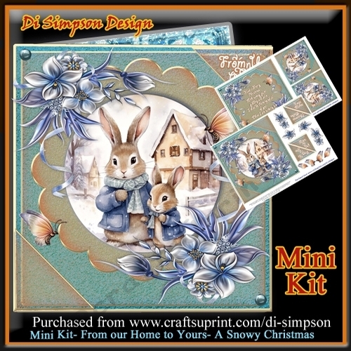Mini Kit - from Our Home to Yours- A Bunny Christmas #1