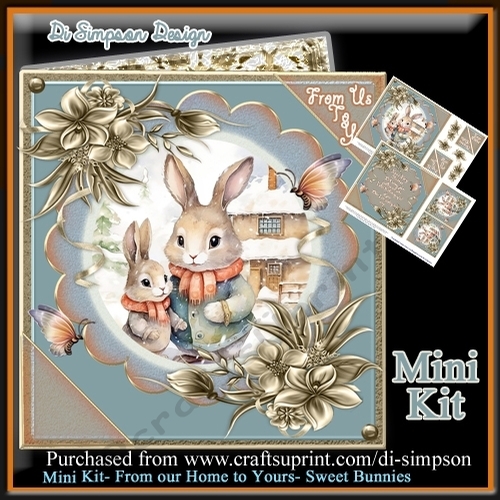 Mini Kit - from Our Home to Yours- Sweet Bunnies #2