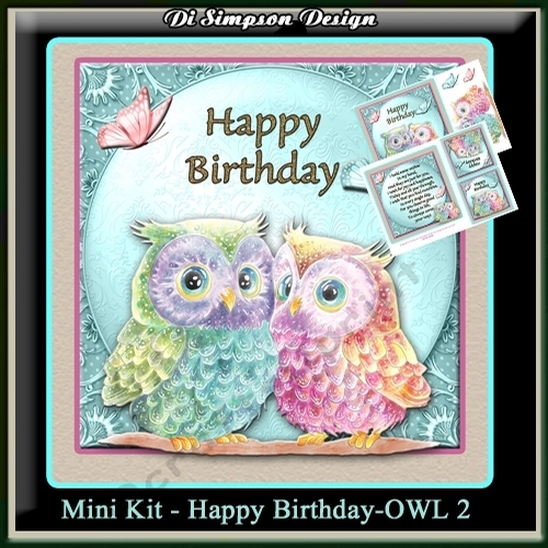 Mini Kit - Happy Birthday #Owl 2
