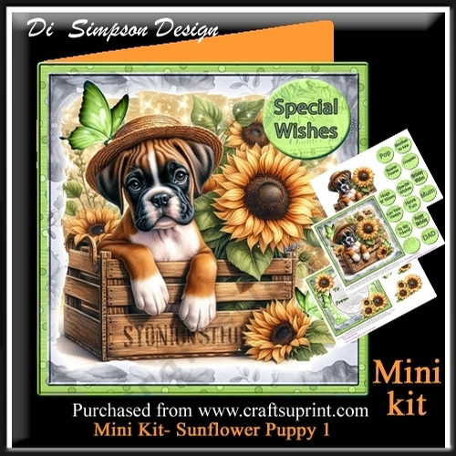 Mini Kit- Sunflower Puppy 1