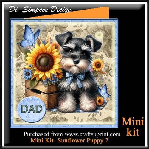 Mini Kit- Sunflower Puppy 2