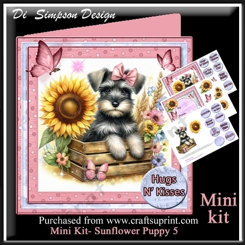 Mini Kit- Sunflower Puppy 5