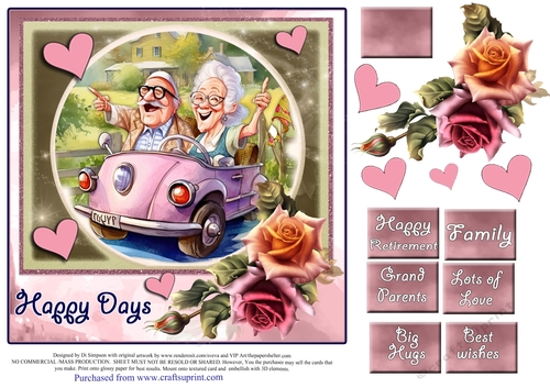 Golden Oldies Enjoying Life - Happy Days #1